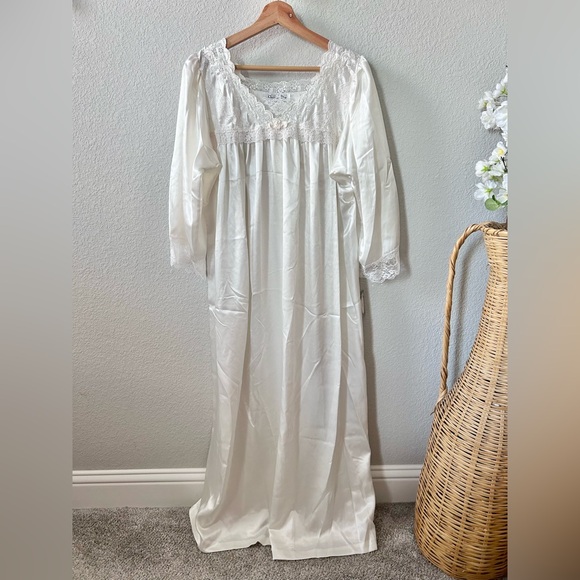 Dior Other - Vintage 80's NWT with defects Christian Dior Vintage Nightgown with Lace Details